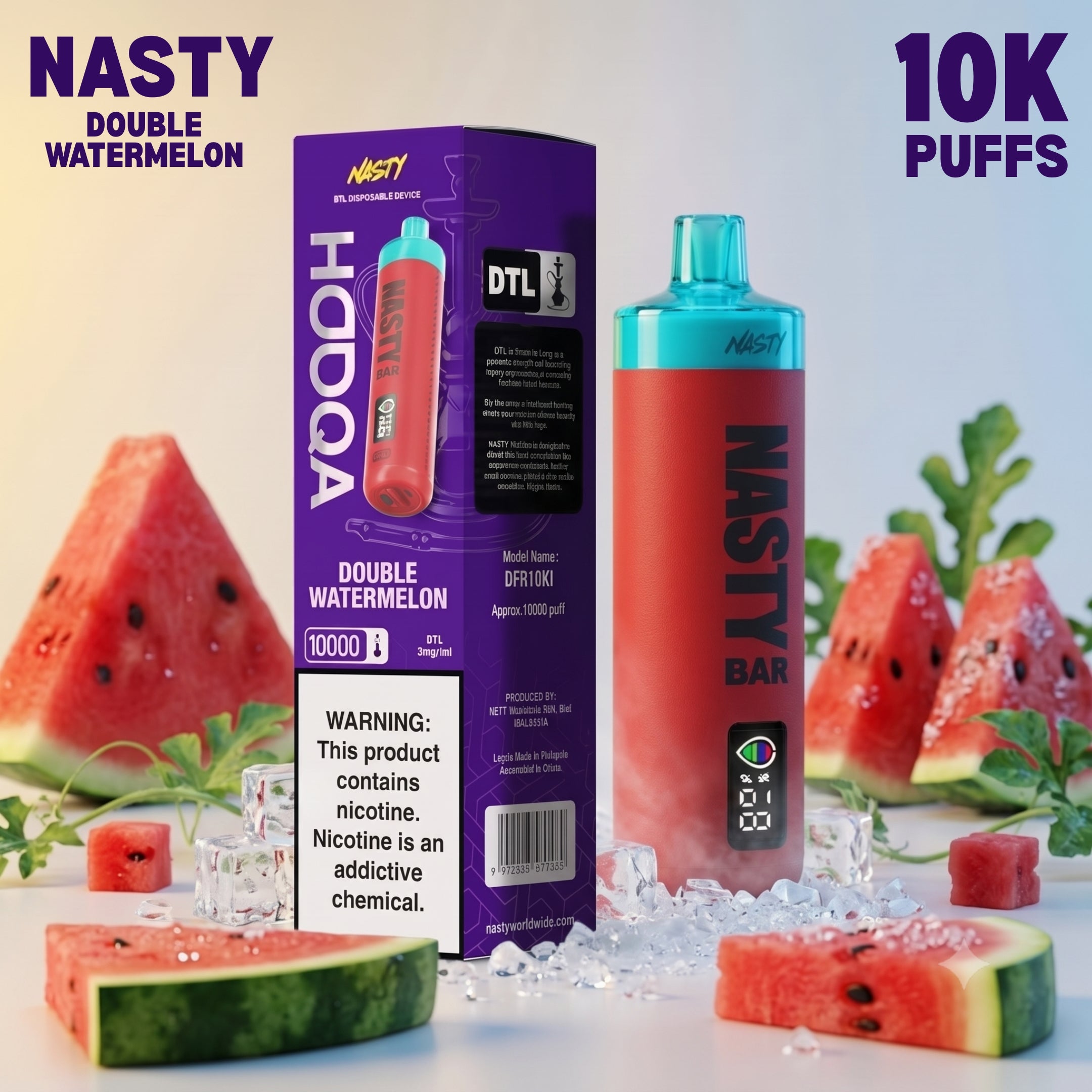 Nasty Bar HooQa 10000 — Buy Vape Online India