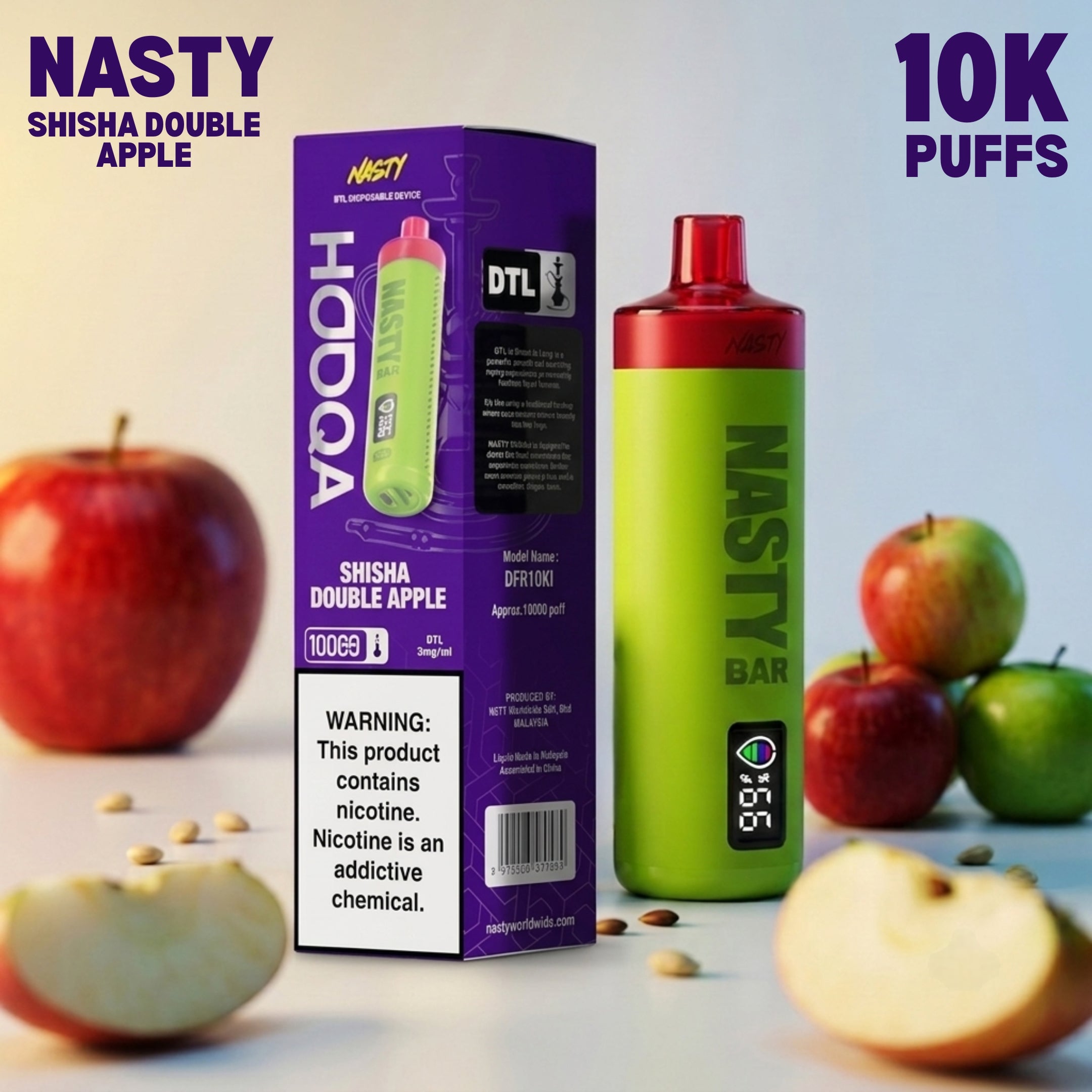 Nasty Bar HooQa 10000 — Buy Vape Online India