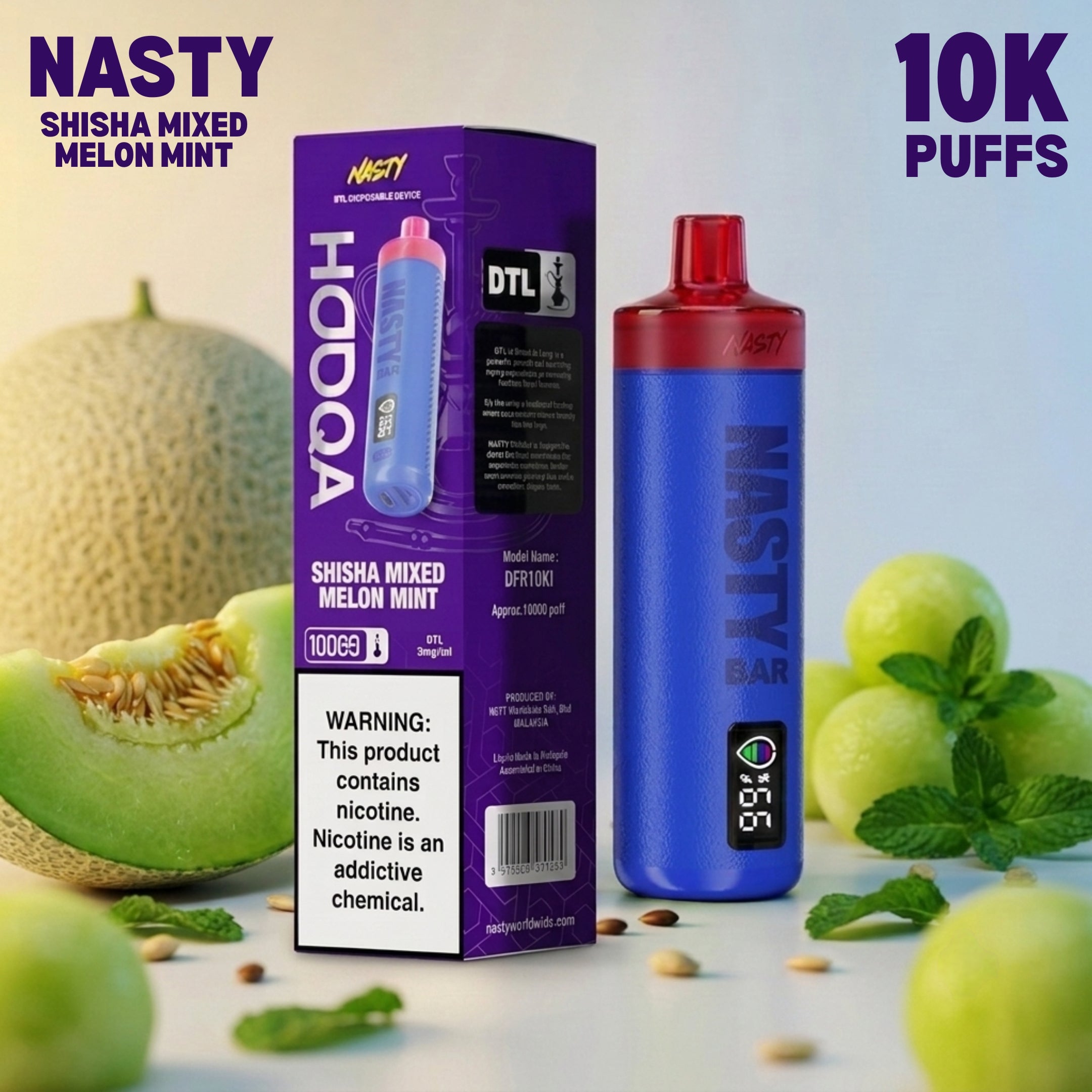 Nasty Bar HooQa 10000 — Buy Vape Online India