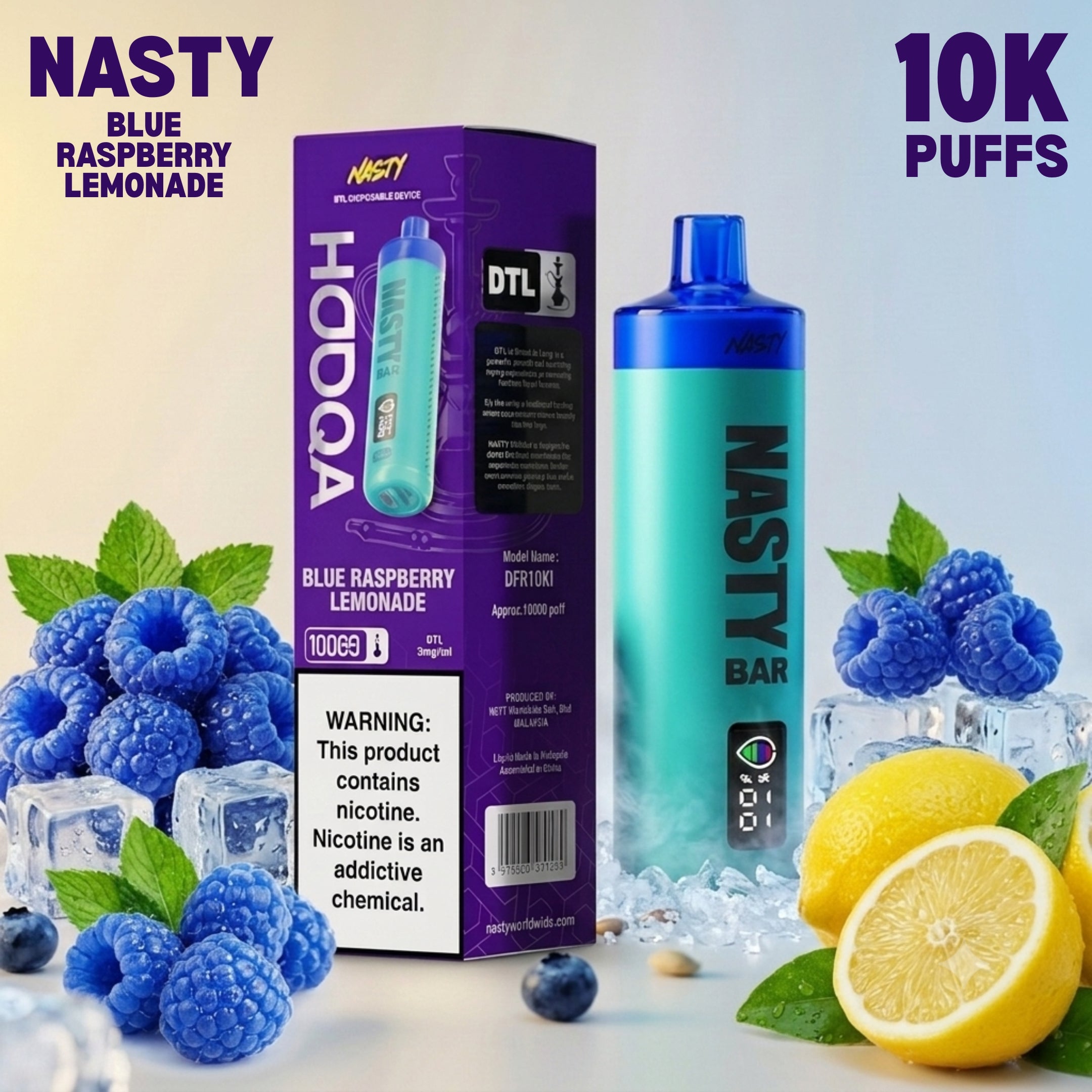 Nasty Bar HooQa 10000 — Buy Vape Online India