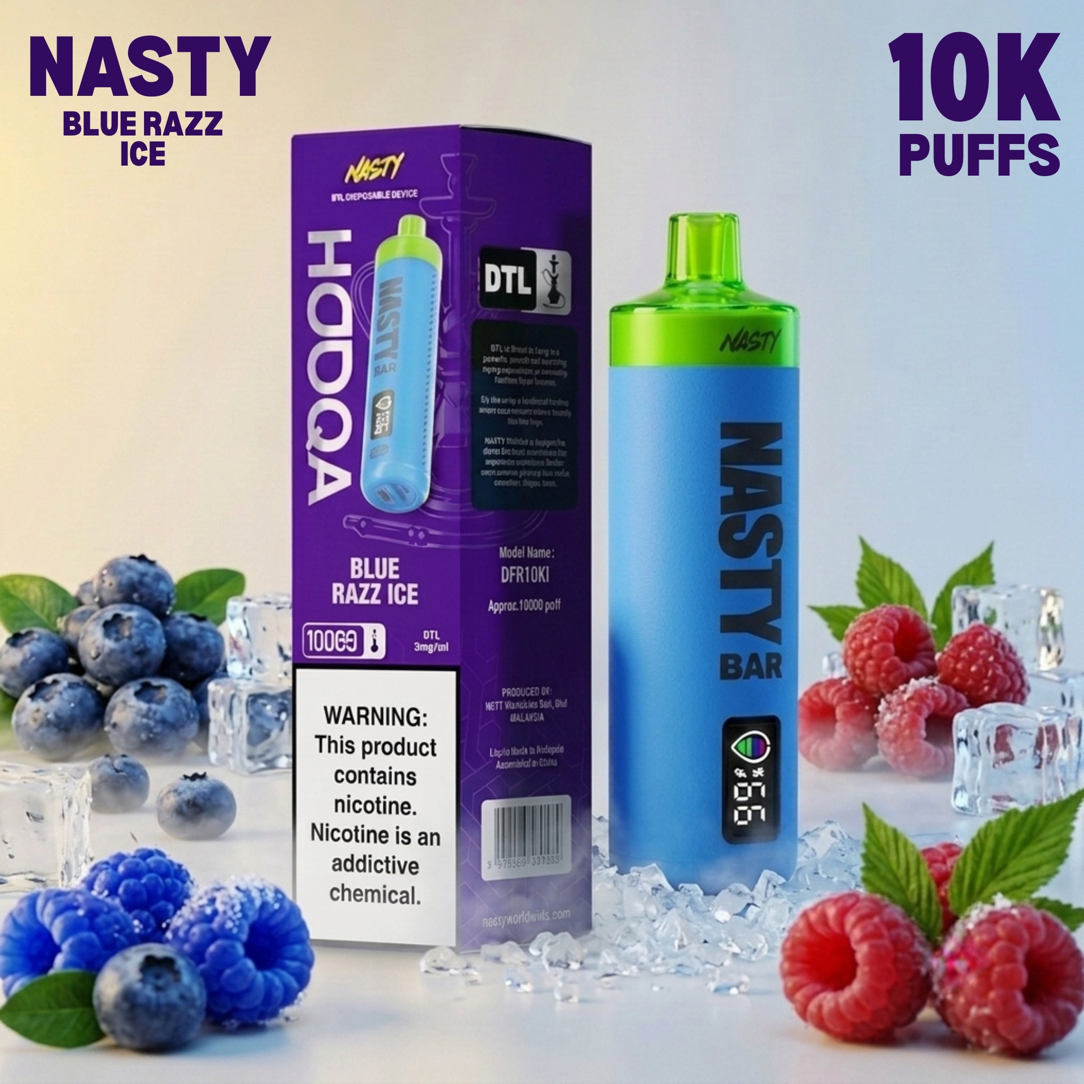 Nasty Bar HooQa 10000 — Buy Vape Online India