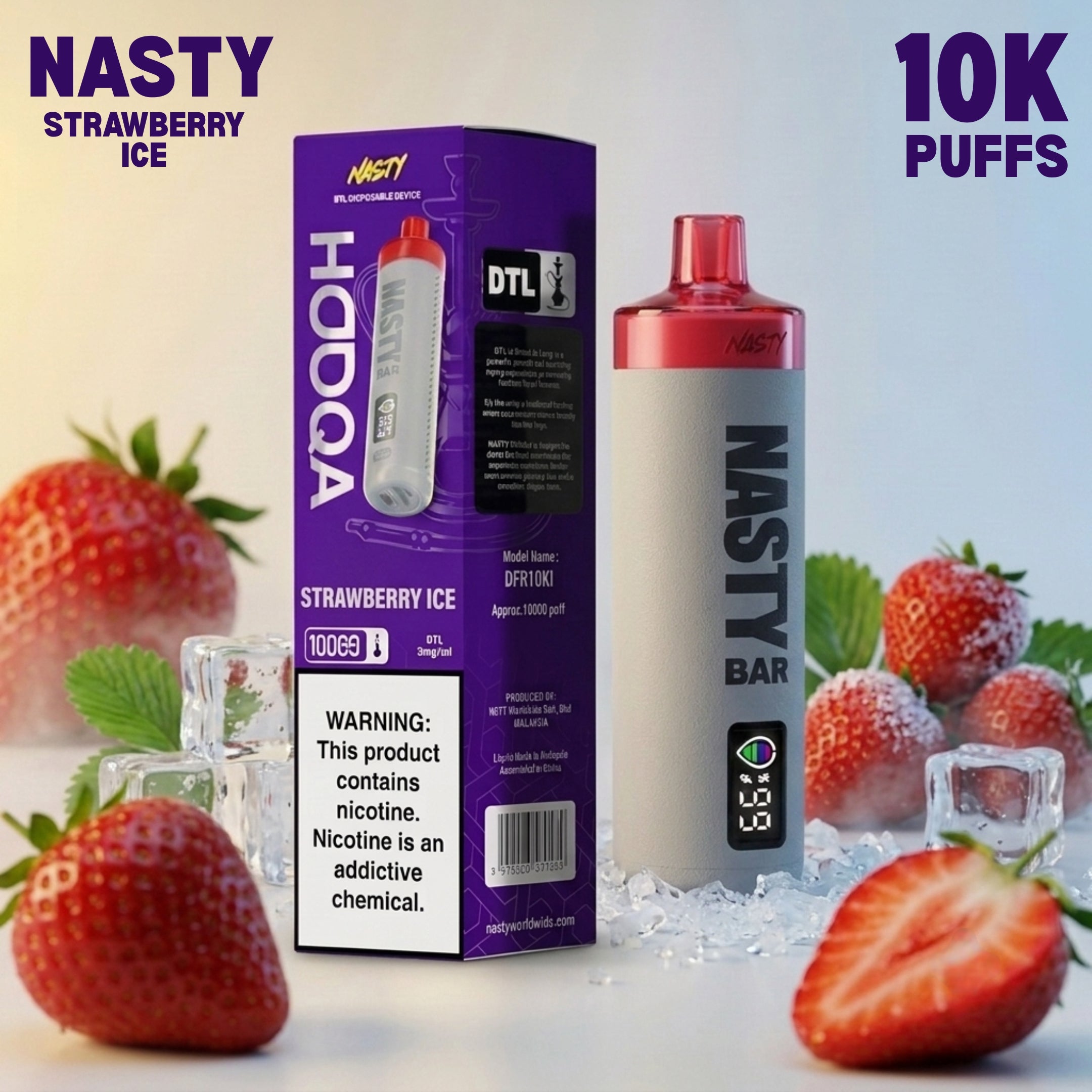 Nasty Bar HooQa 10000 — Buy Vape Online India