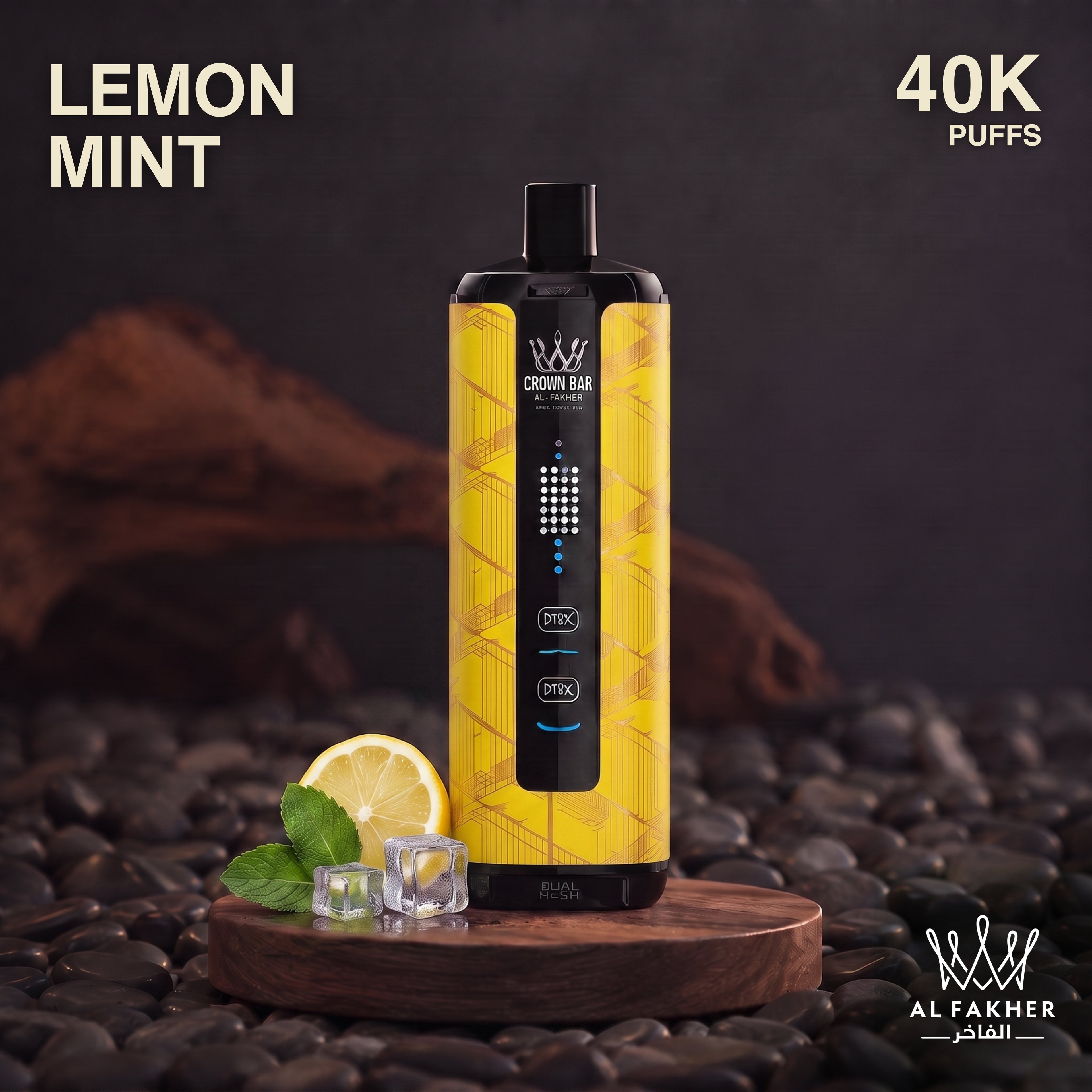 Al Fakher Crown Bar MegaMax 40K — Buy Vape Online India