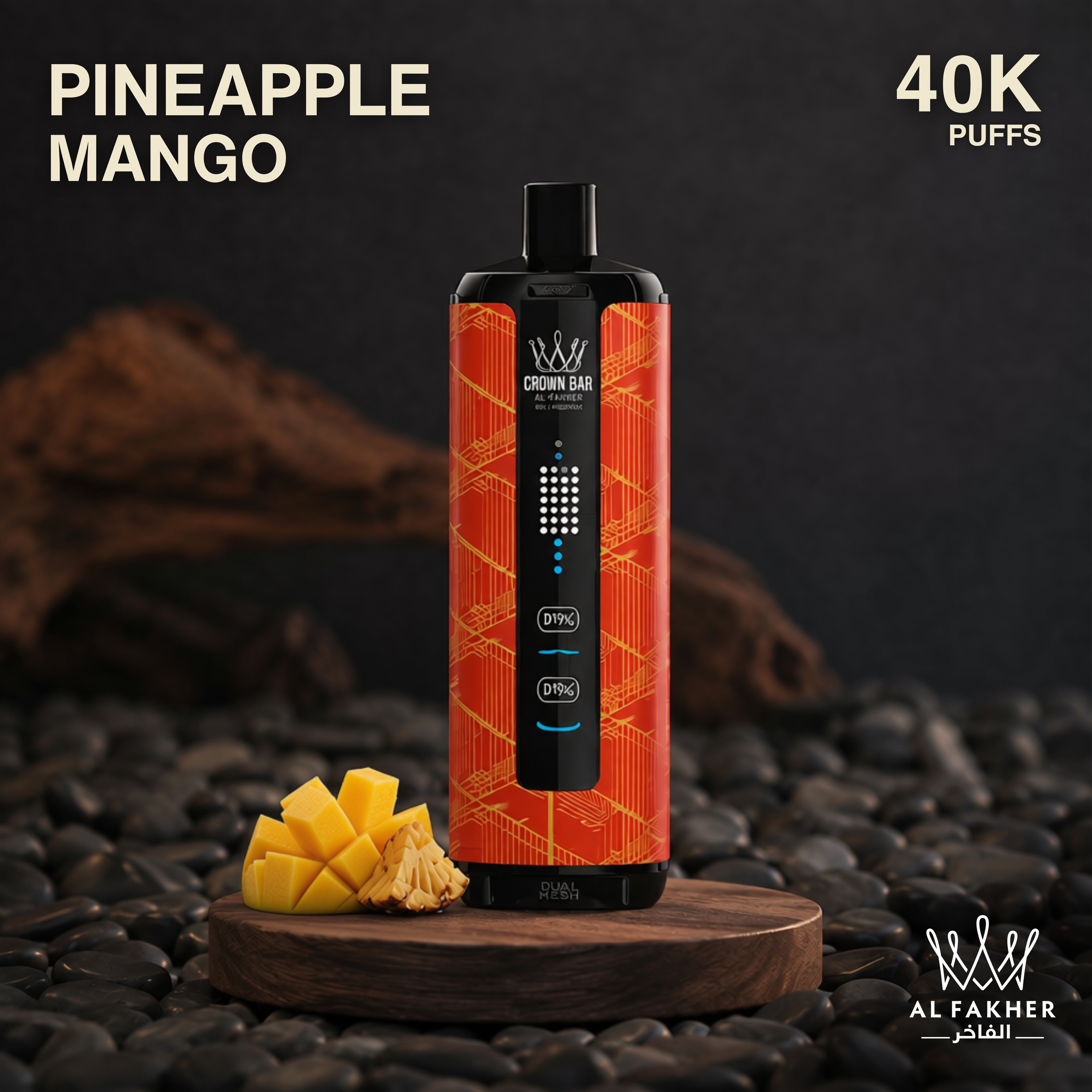 Al Fakher Crown Bar MegaMax 40K — Buy Vape Online India