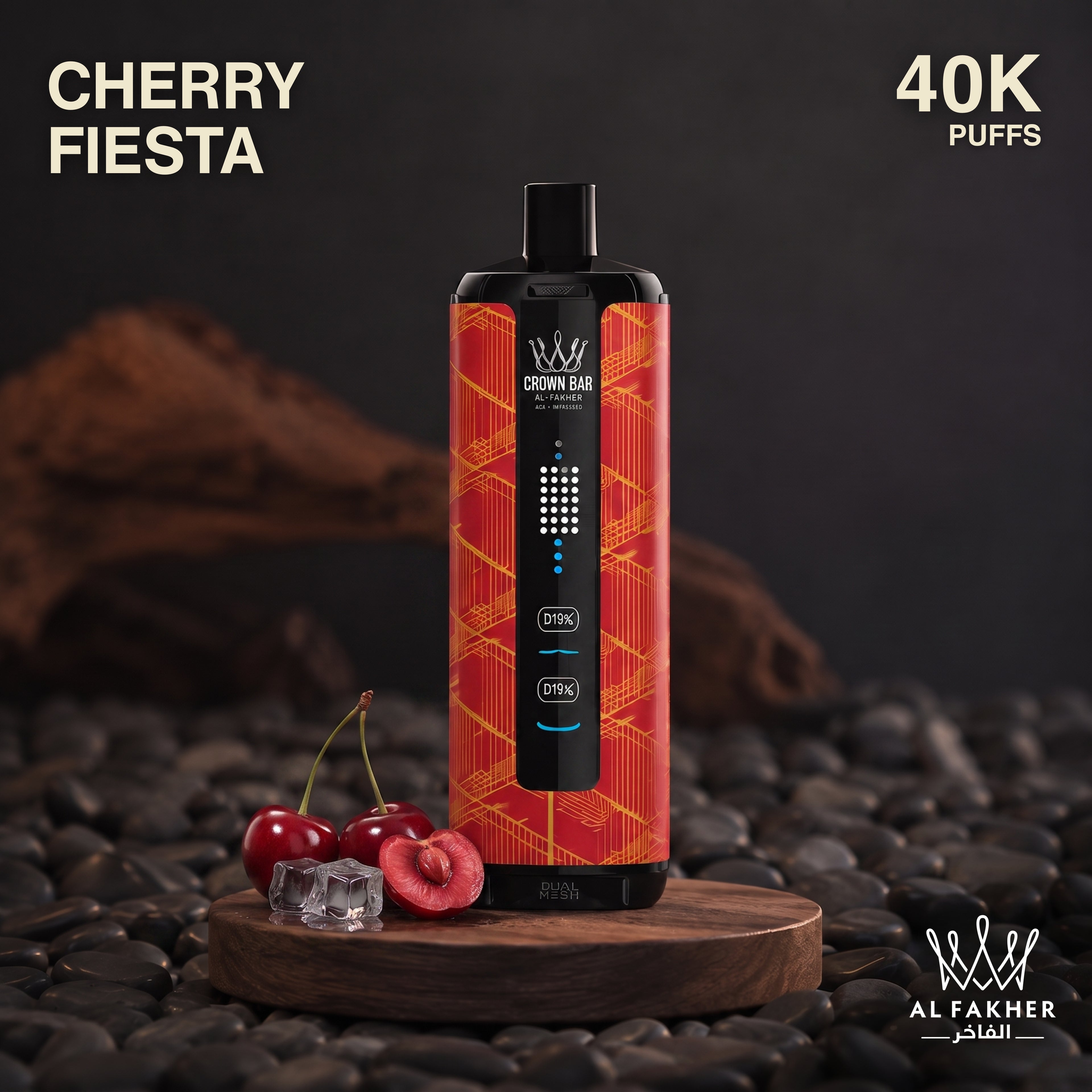 Al Fakher Crown Bar MegaMax 40K — Buy Vape Online India