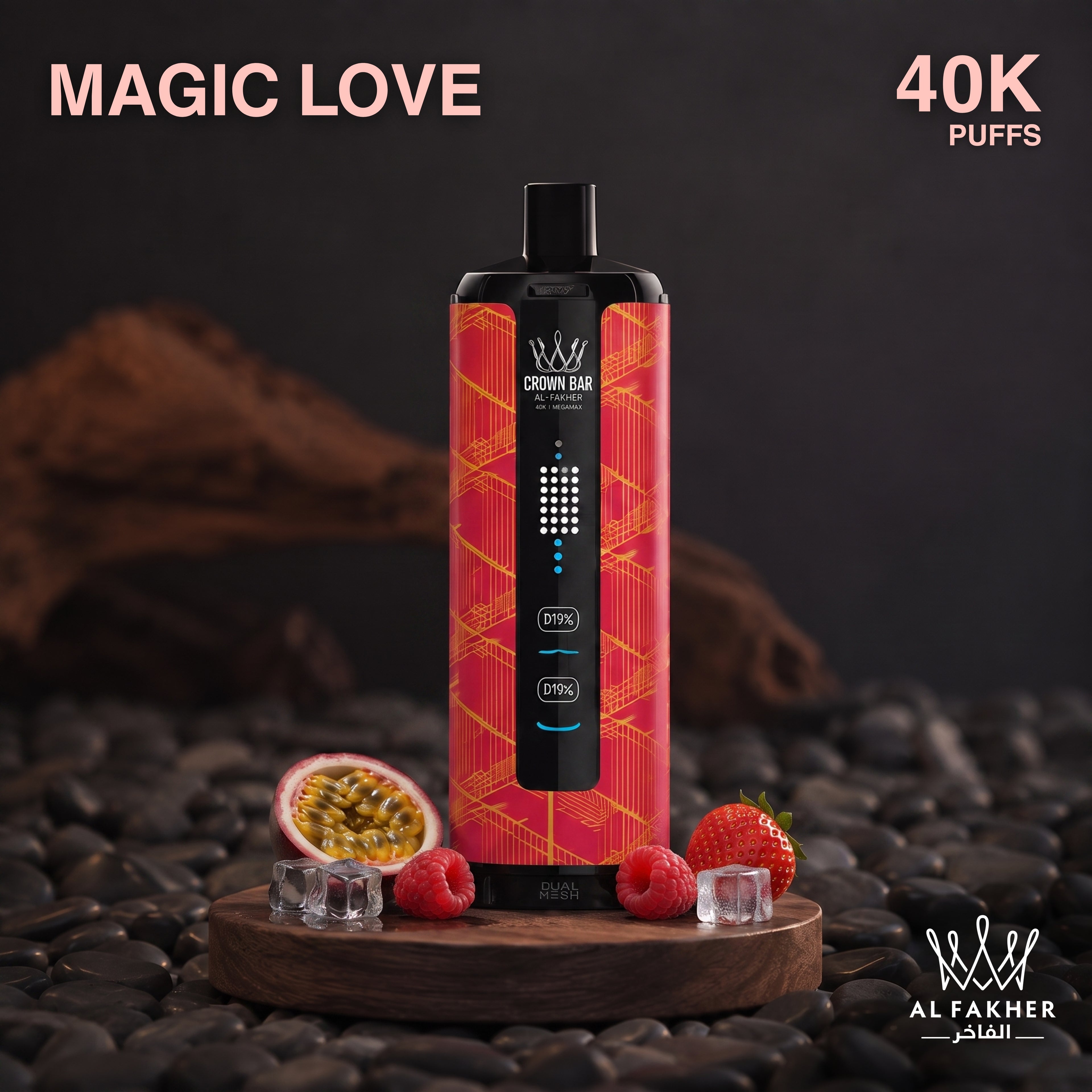 Al Fakher Crown Bar MegaMax 40K — Buy Vape Online India