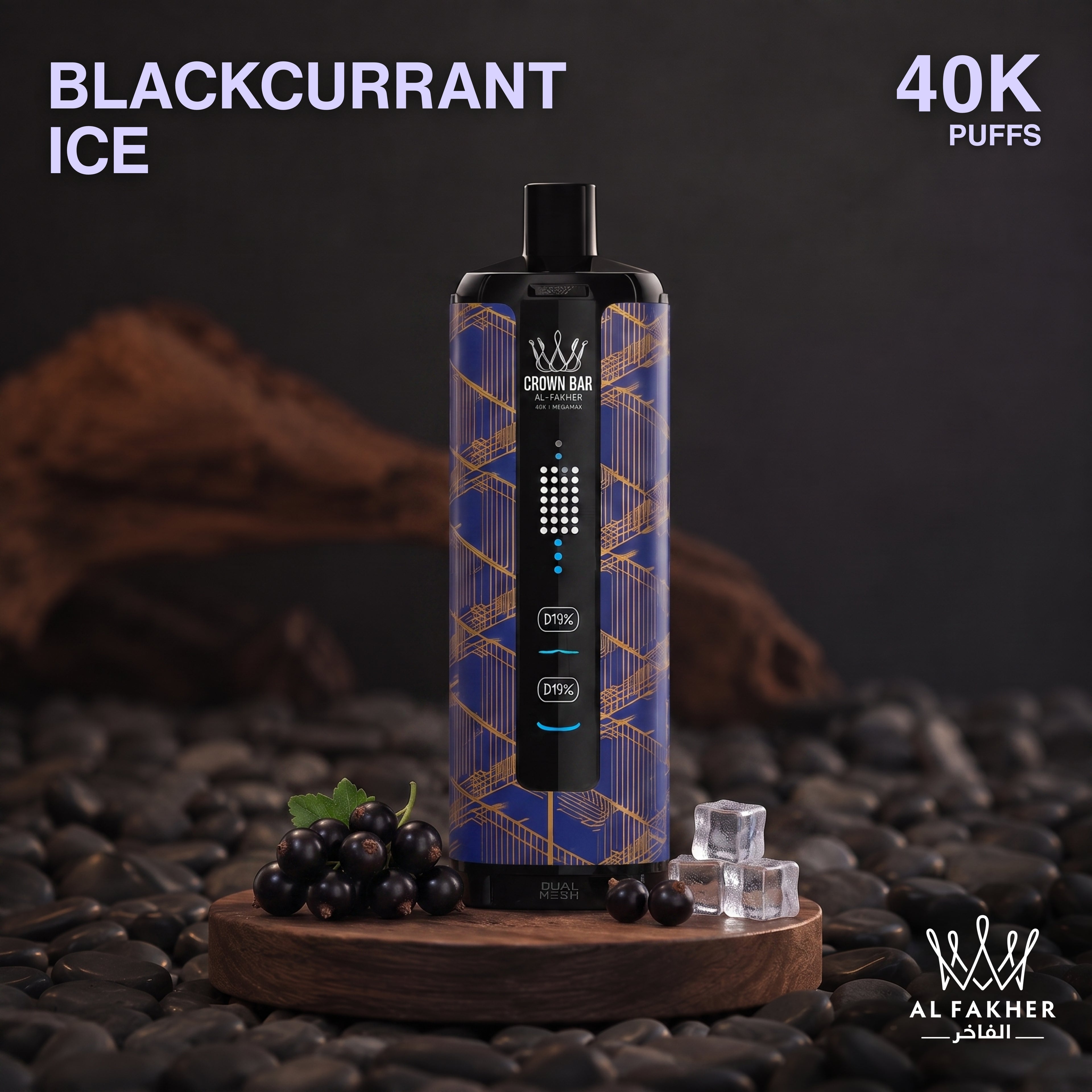 Al Fakher Crown Bar MegaMax 40K — Buy Vape Online India