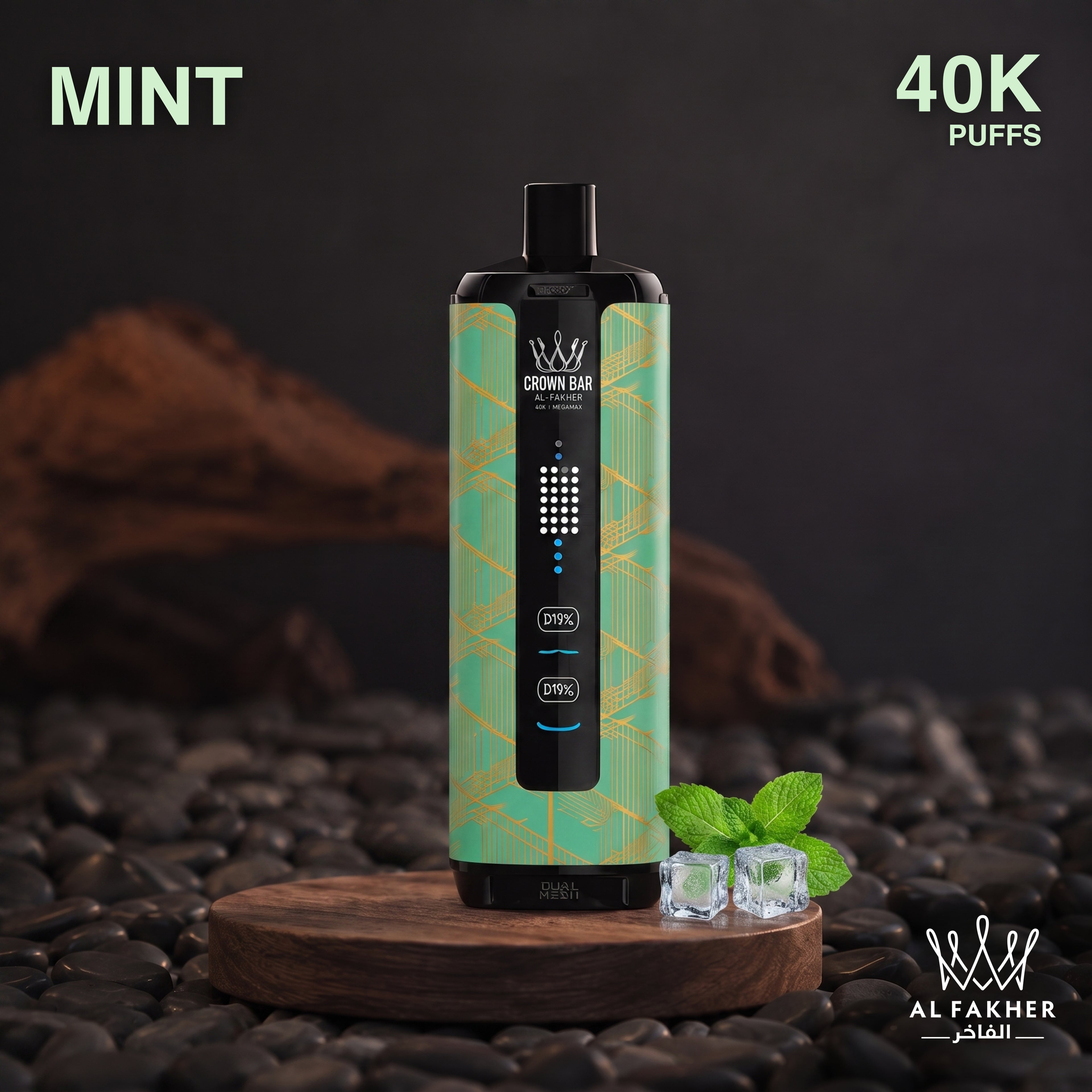 Al Fakher Crown Bar MegaMax 40K — Buy Vape Online India