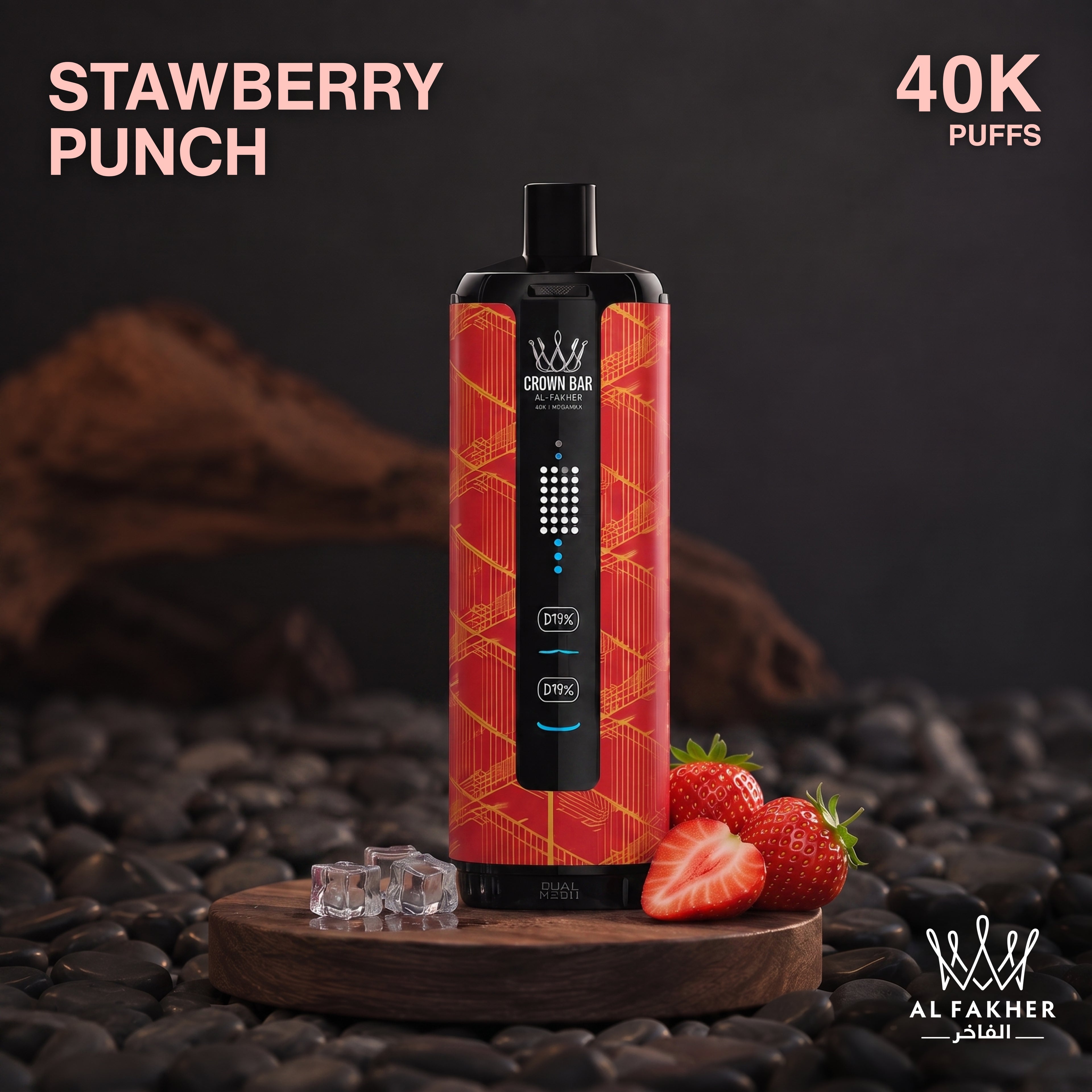 Al Fakher Crown Bar MegaMax 40K — Buy Vape Online India