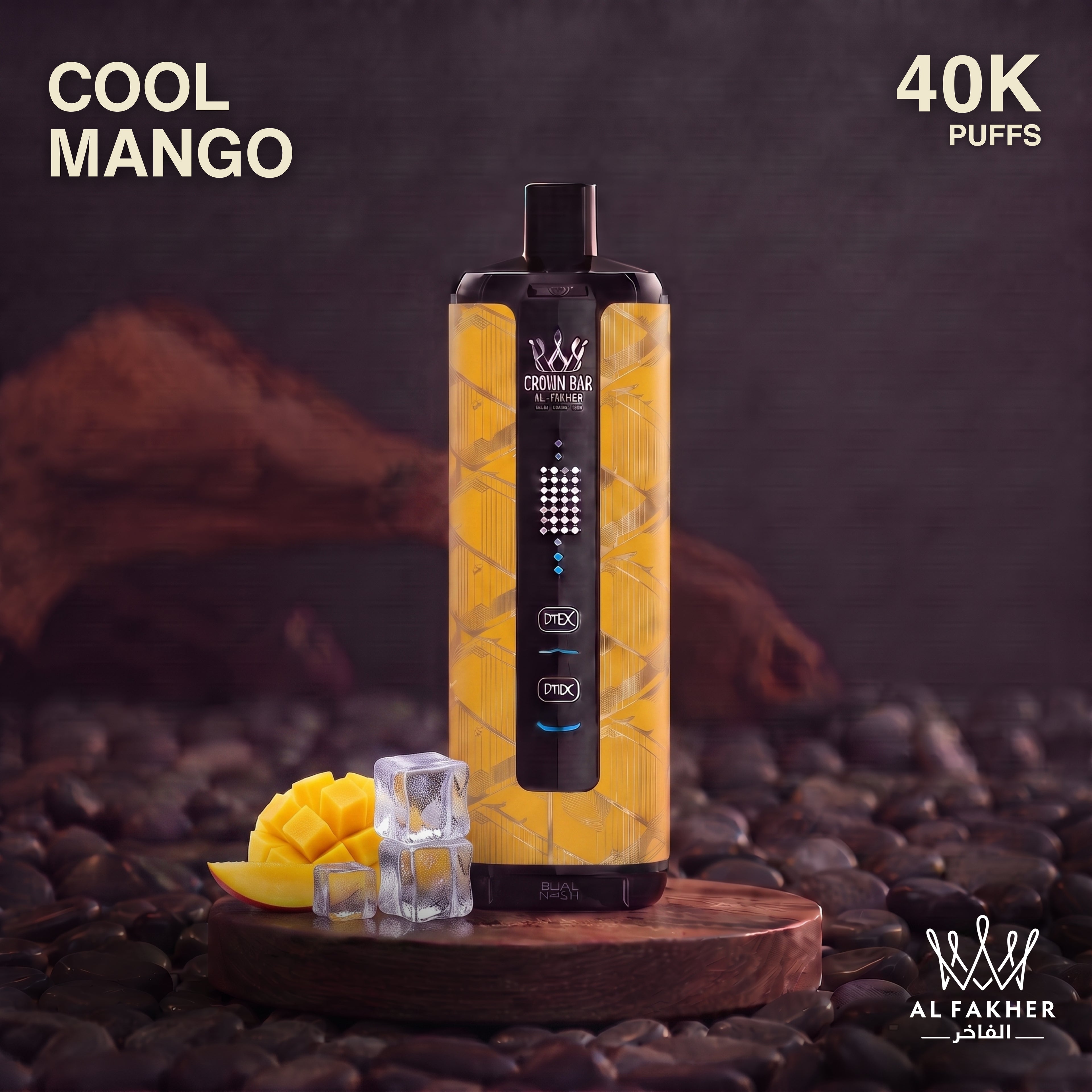 Al Fakher Crown Bar MegaMax 40K — Buy Vape Online India