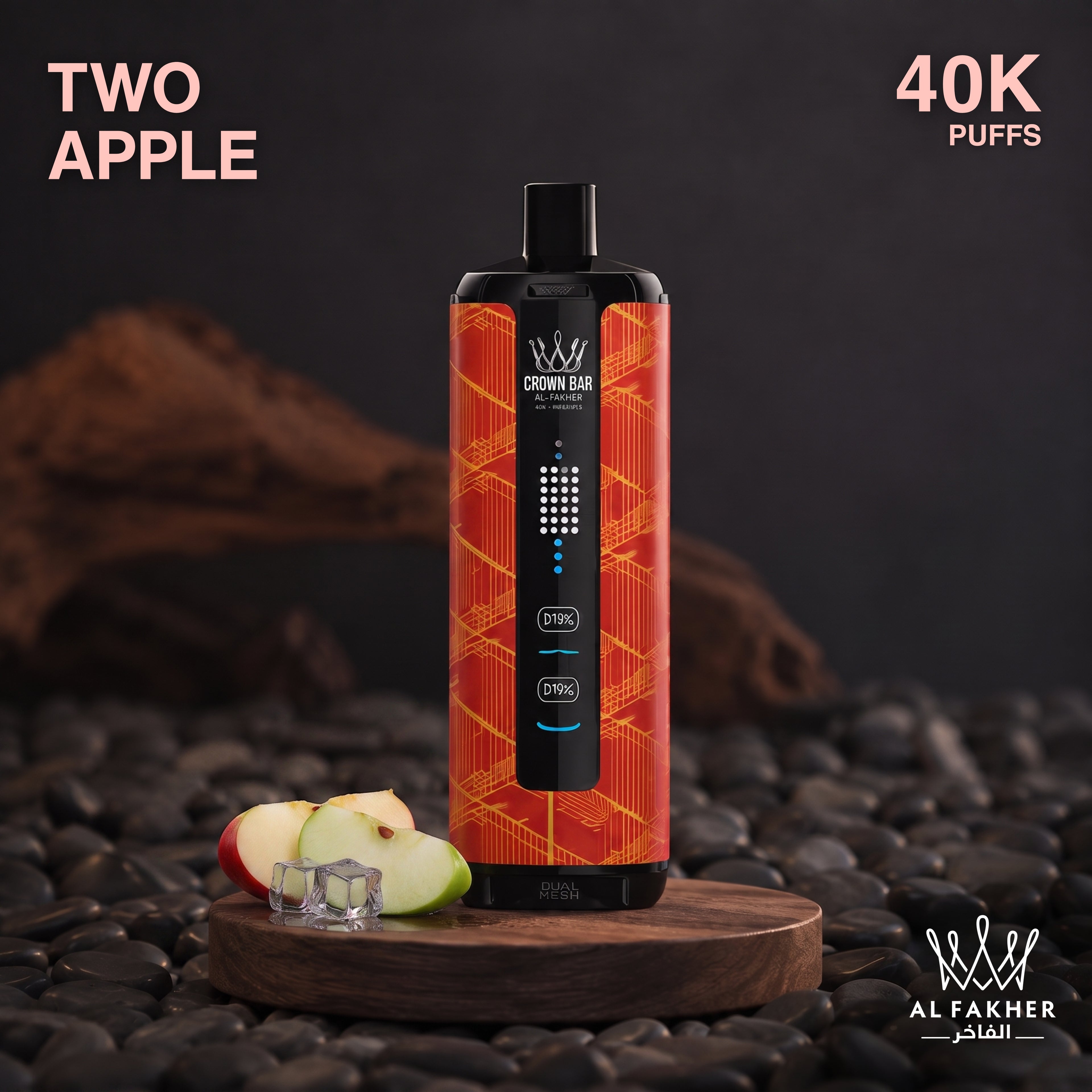 Al Fakher Crown Bar MegaMax 40K — Buy Vape Online India