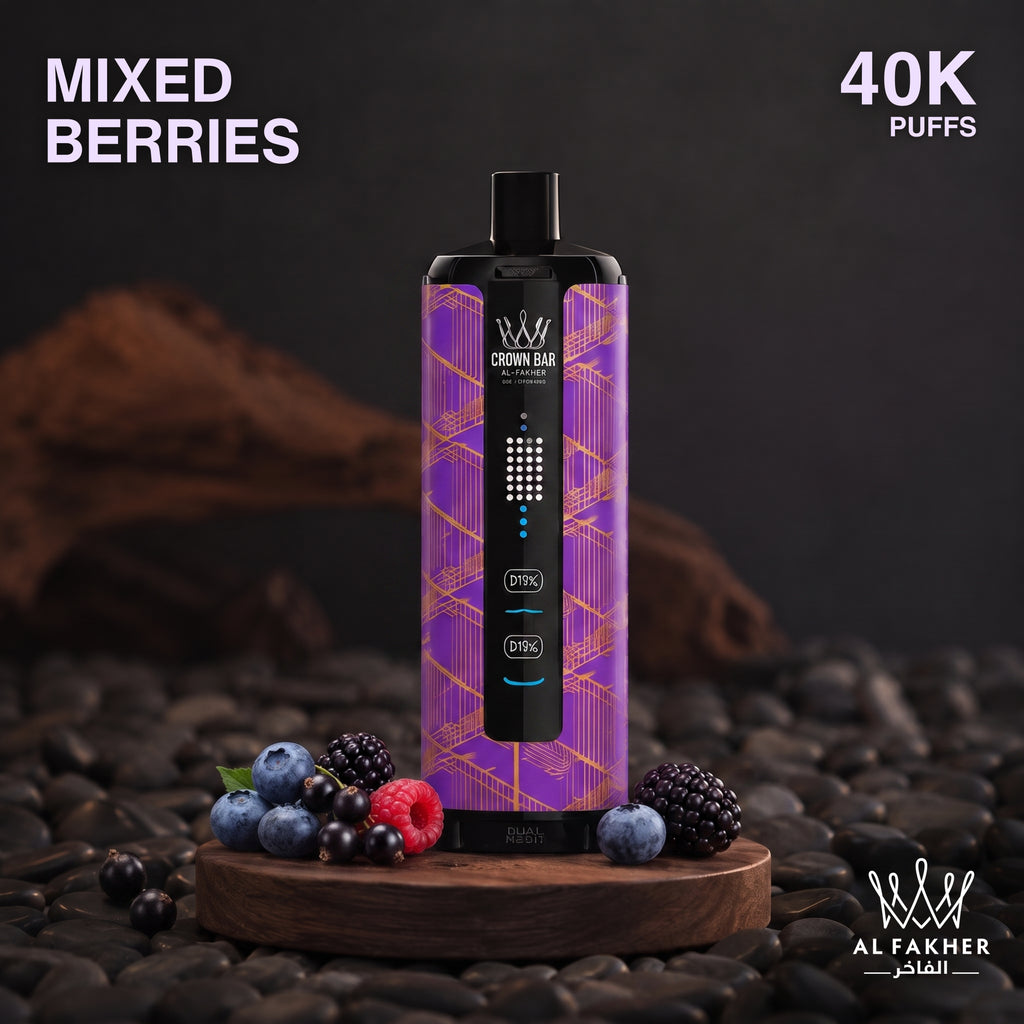 Al Fakher Crown Bar MegaMax 40K — Buy Vape Online India