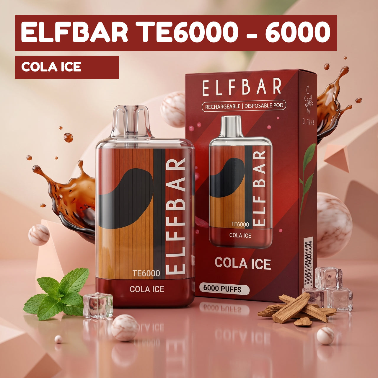 Elf Bar TE6000 — Buy Vape Online India