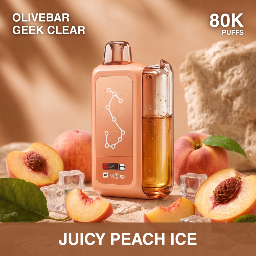 Olivebar Geek Clear 80000 — Buy Vape Online India