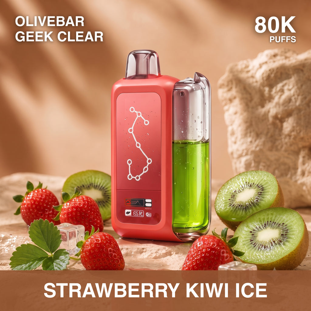 Olivebar Geek Clear 80000 — Buy Vape Online India