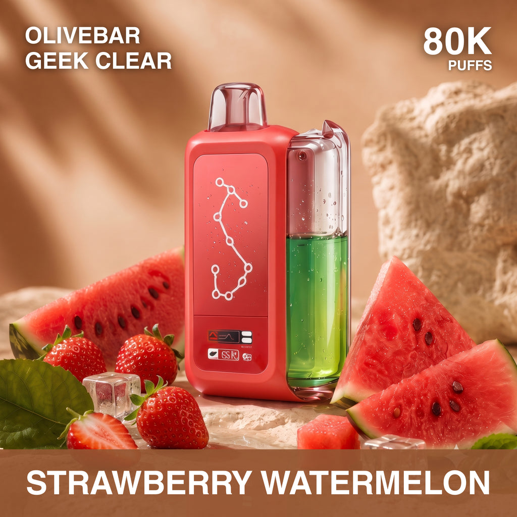 Olivebar Geek Clear 80000 — Buy Vape Online India
