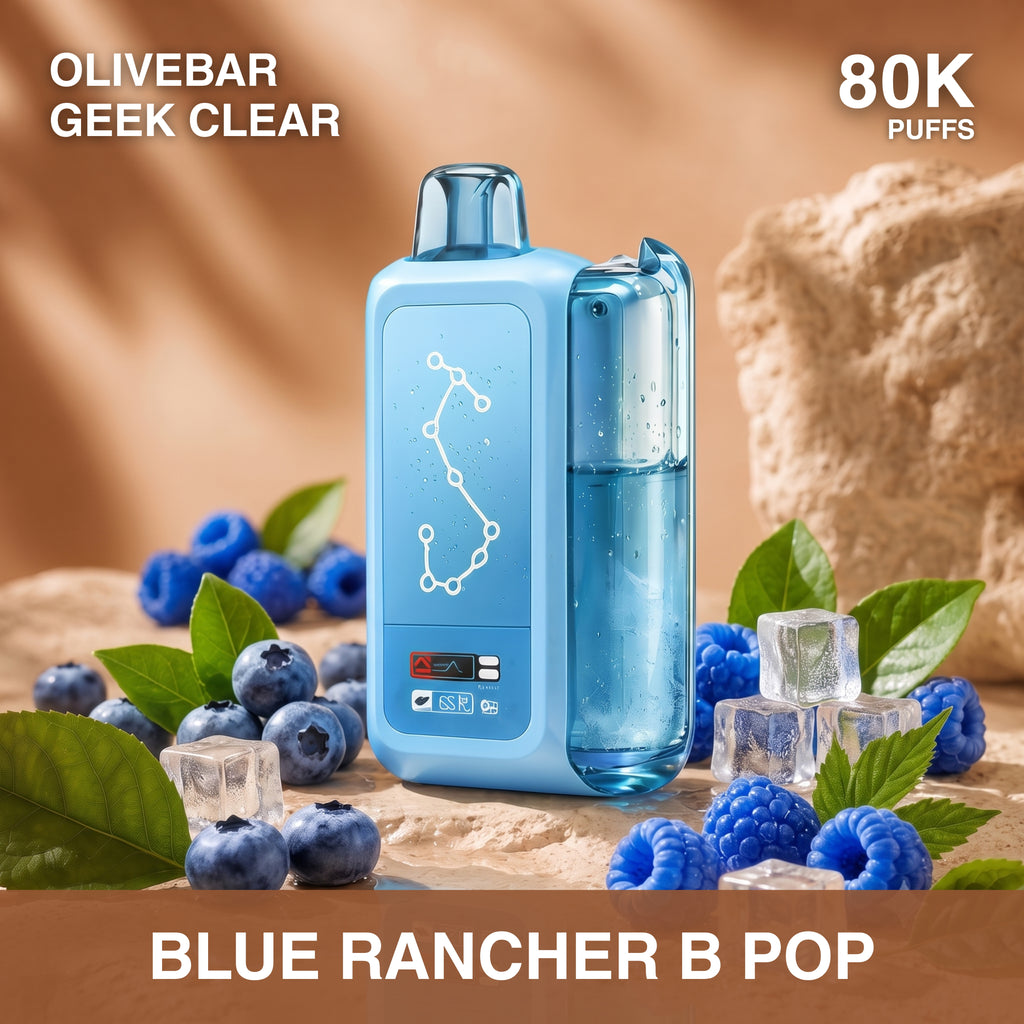 Olivebar Geek Clear 80000 — Buy Vape Online India