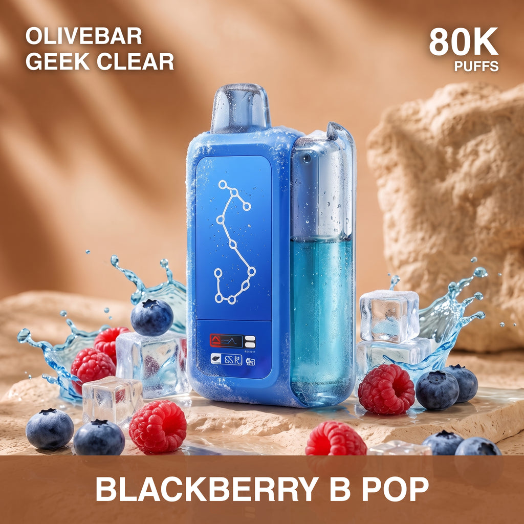 Olivebar Geek Clear 80000 — Buy Vape Online India