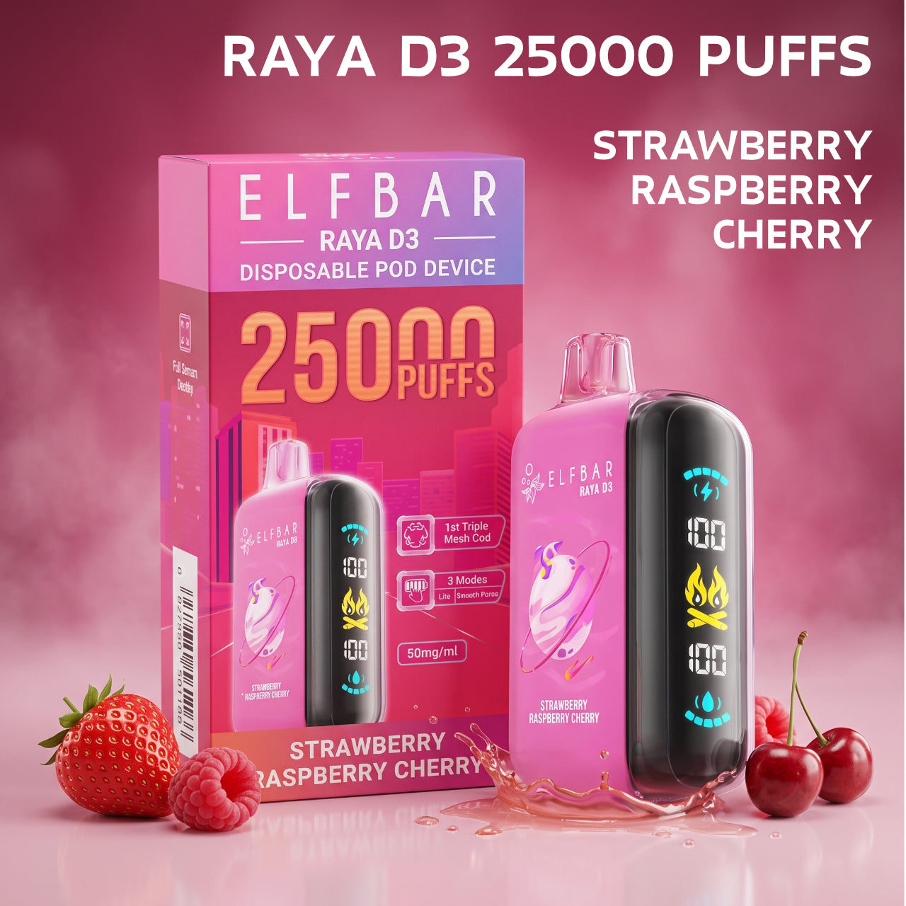 Elf Bar Raya D3 25000 — Buy Vape Online India
