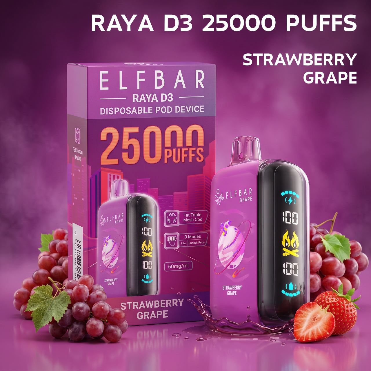 Elf Bar Raya D3 25000 — Buy Vape Online India