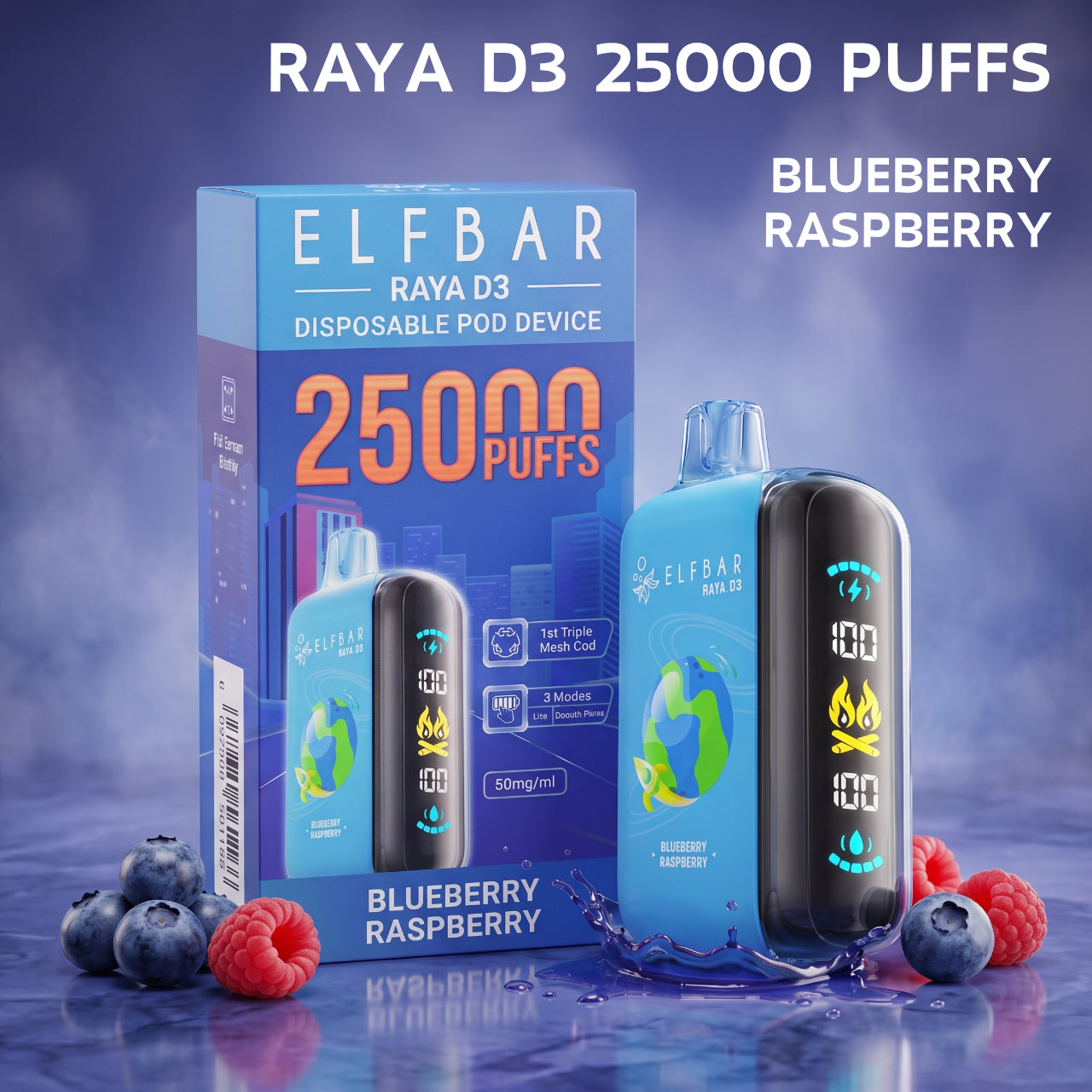 Elf Bar Raya D3 25000 — Buy Vape Online India