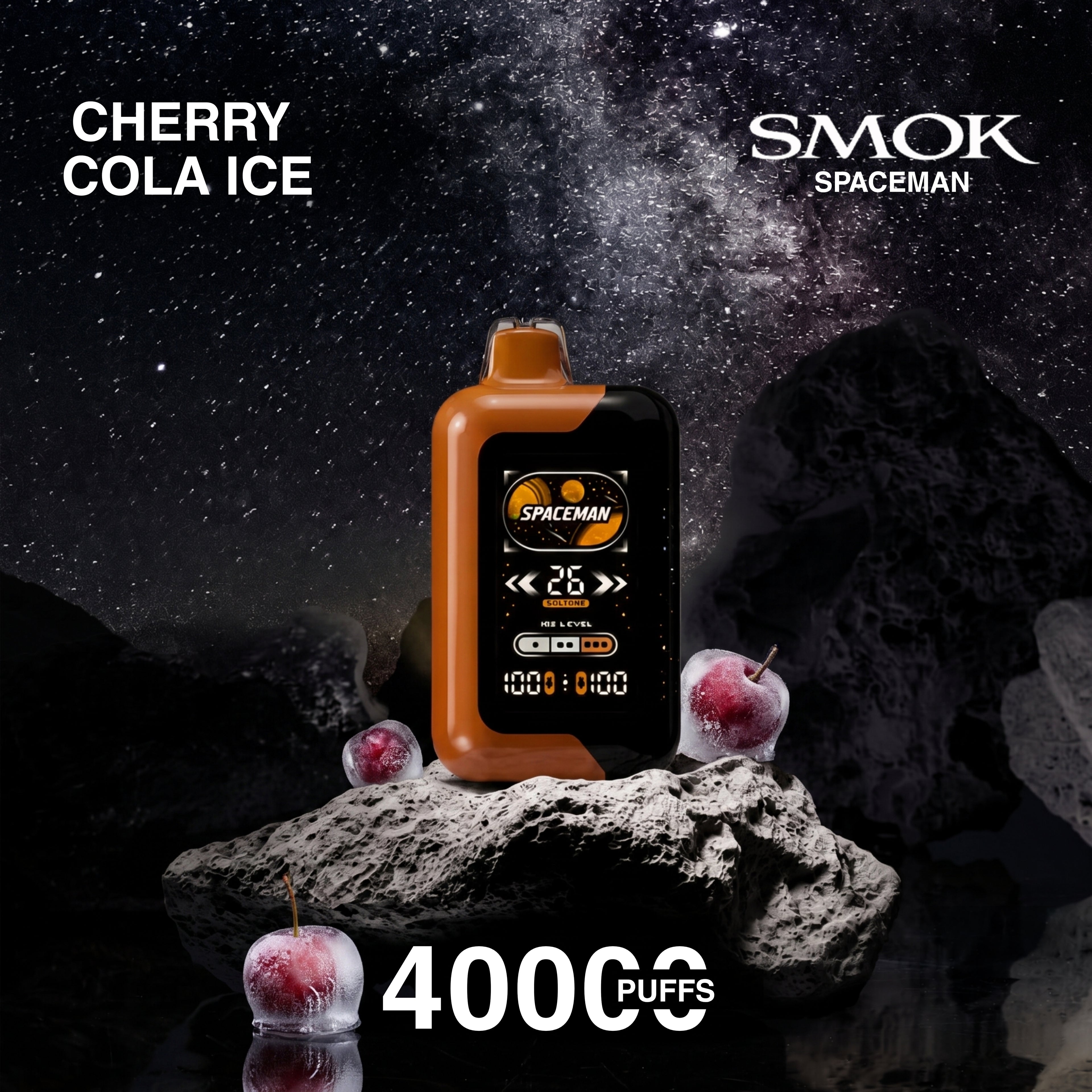 SMOK Spaceman Adjustable Ice Nic 40000 — Buy Vape Online India