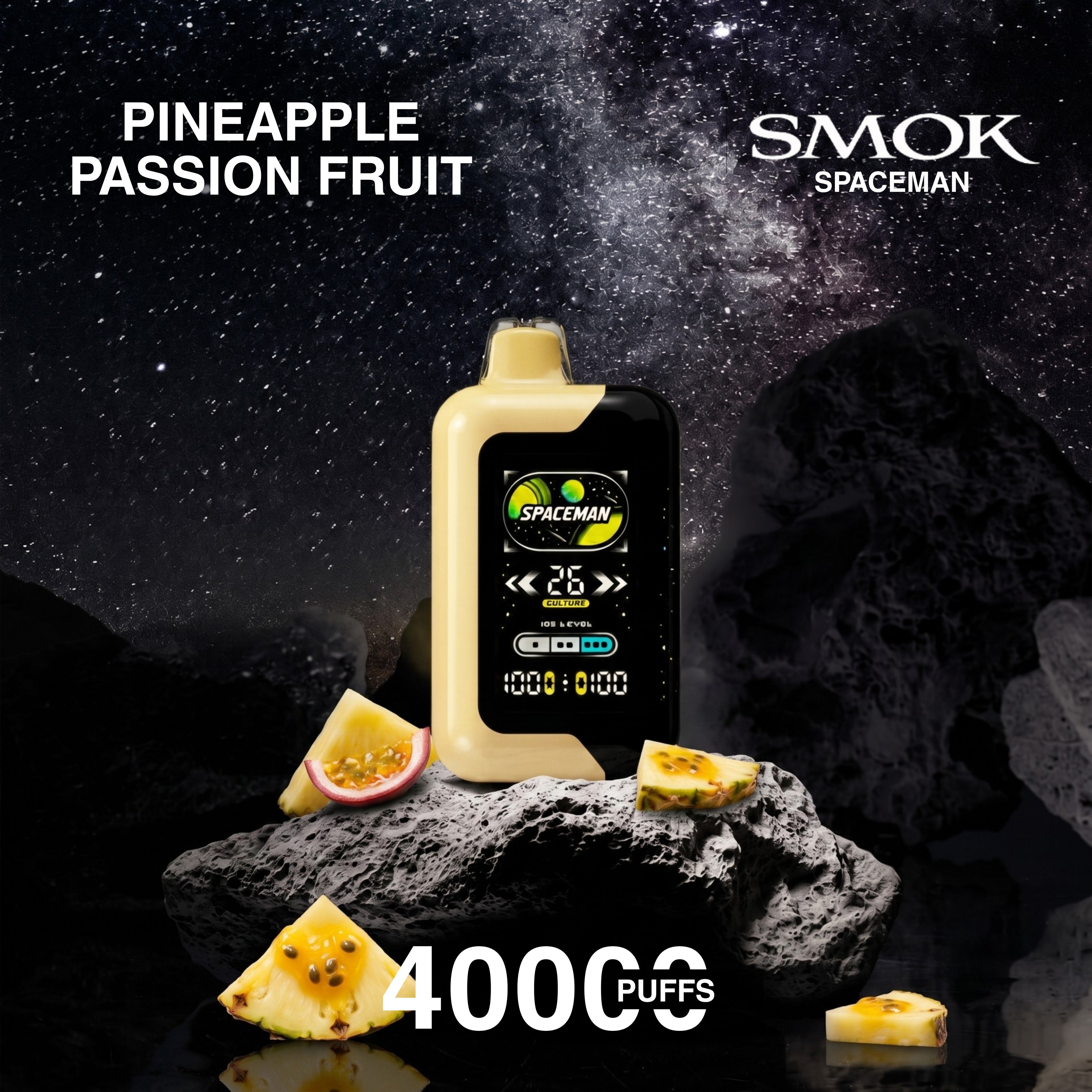 SMOK Spaceman Adjustable Ice Nic 40000 — Buy Vape Online India